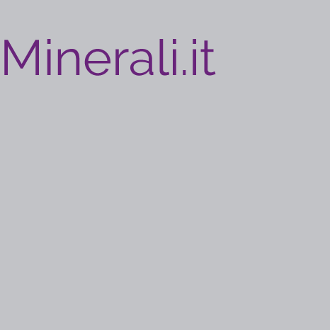 Minerali